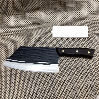 Premium Black Hammered Finish Kitchen Cleaver (Knife)